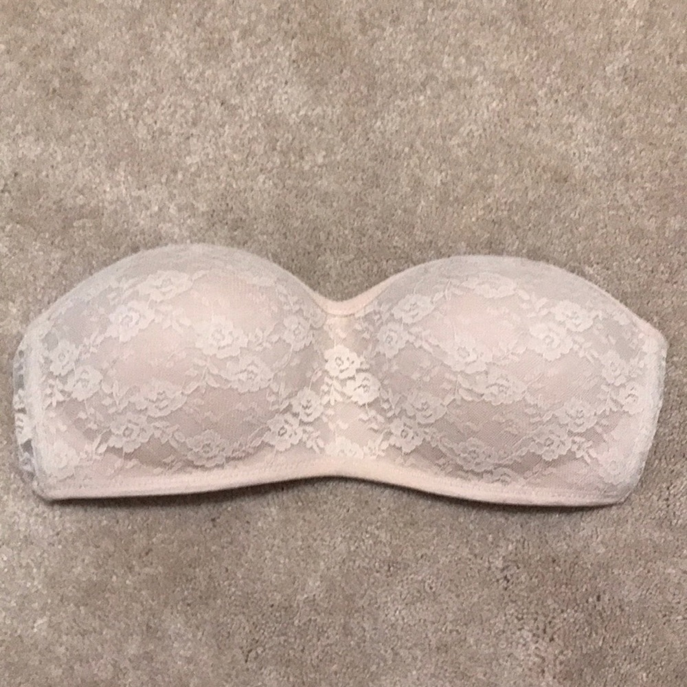 PINK bandeau bra!